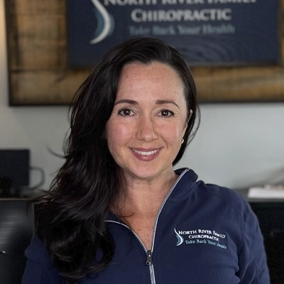 a headshot of Jessica, a staff member at North River Family Chiropractic